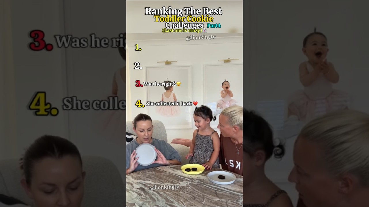 Ranking The Best Toddler Cookie Challenges (part 4)