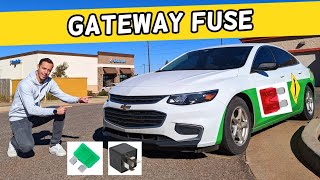 CHEVROLET MALIBU GATEWAY FUSE LOCATION 2016 2017 2018 2019 2020 2021 2022 2023