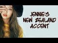 BLACKPINK JENNIE - NEW ZEALAND ACCENT COMPILATION ♡