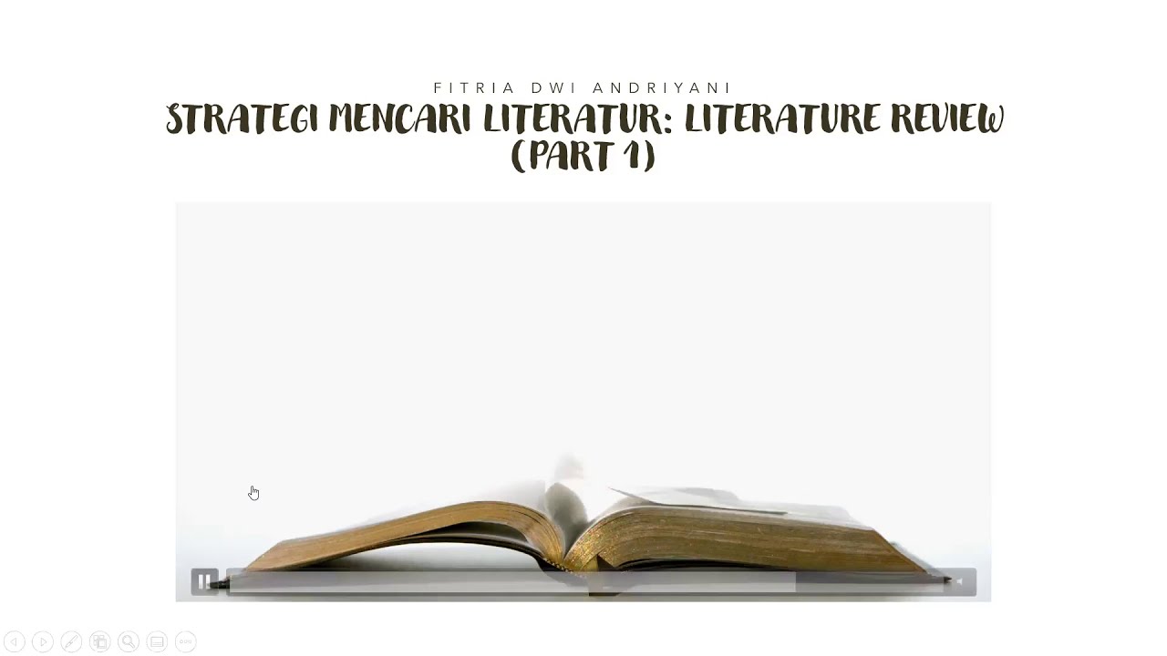 Research Academy Indonesia Strategi mencari literature untuk