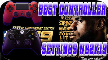 BEST CONTROLLER SETTINGS IN NBA 2K !! IMPROVE YOUR SKILLS!!