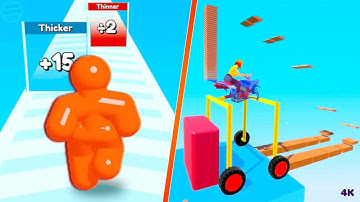 🟢Shape Shifter Bike vs Tall Man Run New Levels Gaming Mobile Walkthrough Update Gameplay iOS,Android