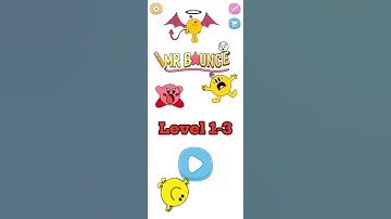 Mr Bounce Gameplay Walkthrough | Levels 1-3 | Master the Bounce!