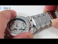 Watch bandstrap replacement：Watch straps with double lever quick release spring bars