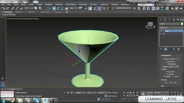 LATHE COMMAND IN 3DS MAX