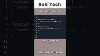 React JS Props #reactjsinterviewquestions #reactjstutorial #reactjs #job # screenshot 5