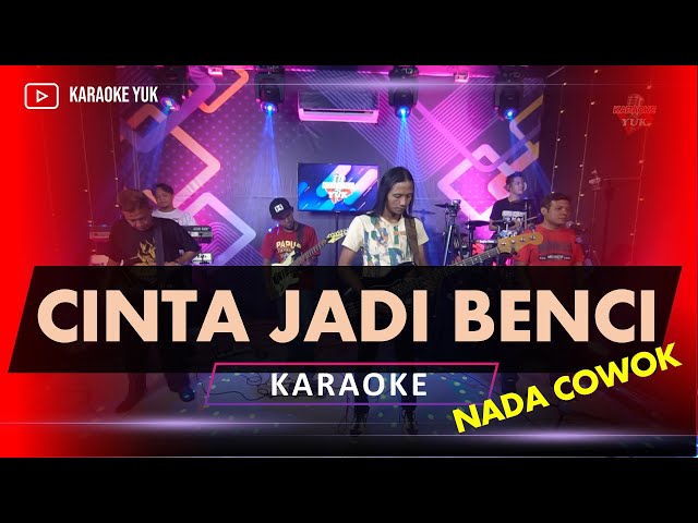 CINTA JADI BENCI (RICKY ADELLA) NADA PRIA COWOK KARAOKE class=