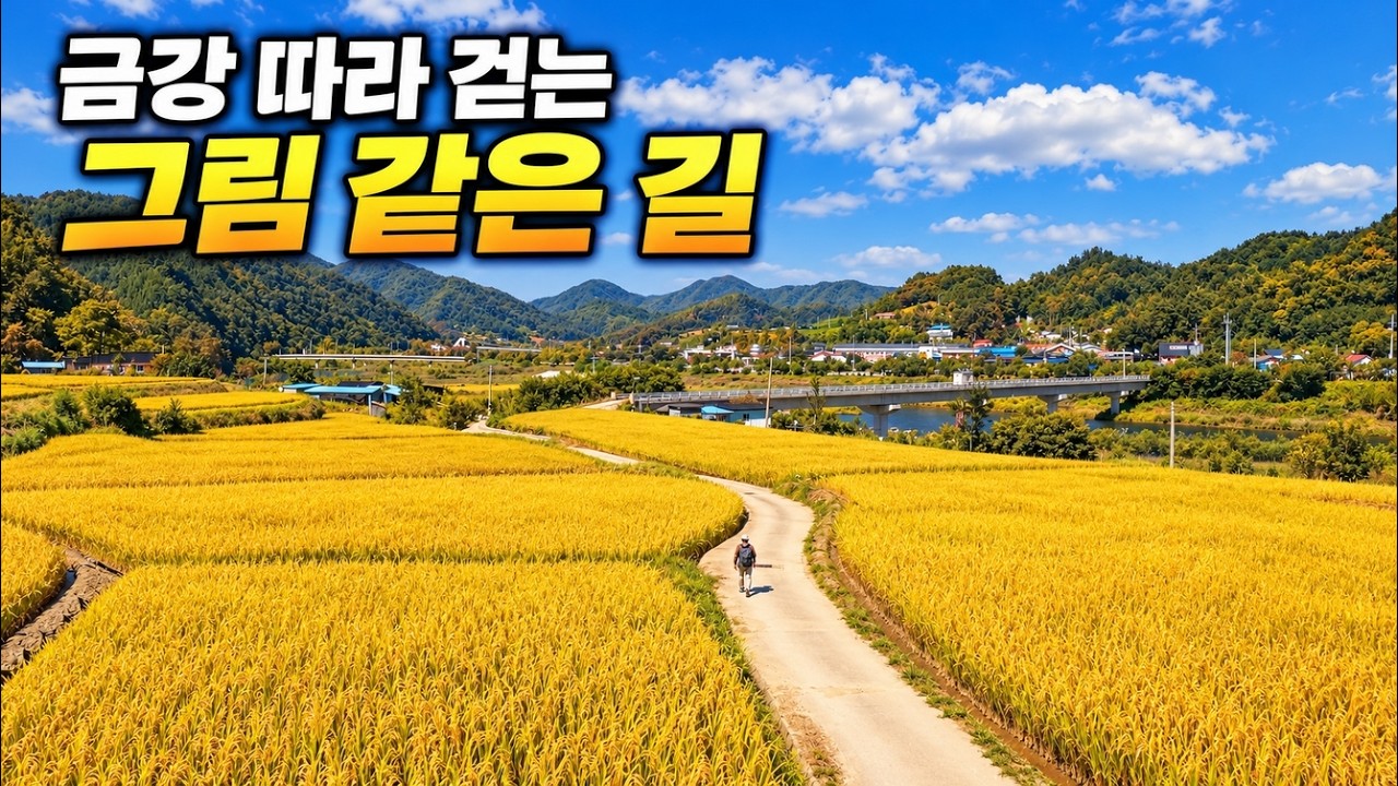 7월 11일 새롭게 열린 217m 출렁다리! 비단강 따라 걷는 숨은 여행길｜전북 삼천리길