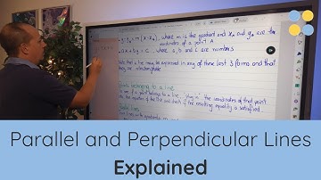 CAIE A-Level Mathematics 9709 | Parallel and Perpendicular Lines Explained