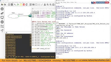 Automate Network Configuration: Custom Scripts & Multi-Device Routing Protocol Setup #networkershome