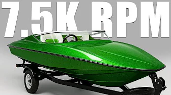 The Strange Era of Tiny High Revving Vee-Hulls