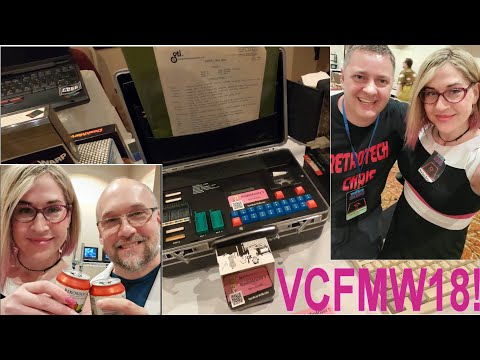 VCFMW18 2023 Show Walk Through - Swag and Auction Item Reveal - Vintage Computer Festival Midwest 18