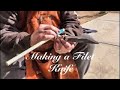 Making a Filet Knife   #knife #filet #forge #DIY #fishing