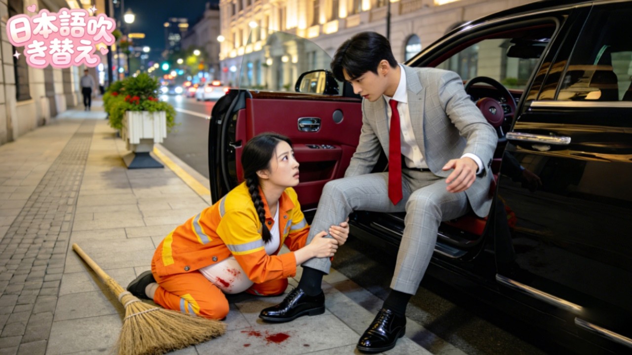 A young cleaning lady who is about to give birth asked an unknown man for help! He was the child's biological father and a powerful CEO! Fate reversed! #ショートドラマ #短編ドラマ #drama #ceo