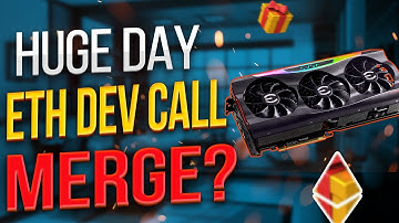ETHEREUM DEV CALL IS TODAY - GREAT HASHRATE MIGRATION