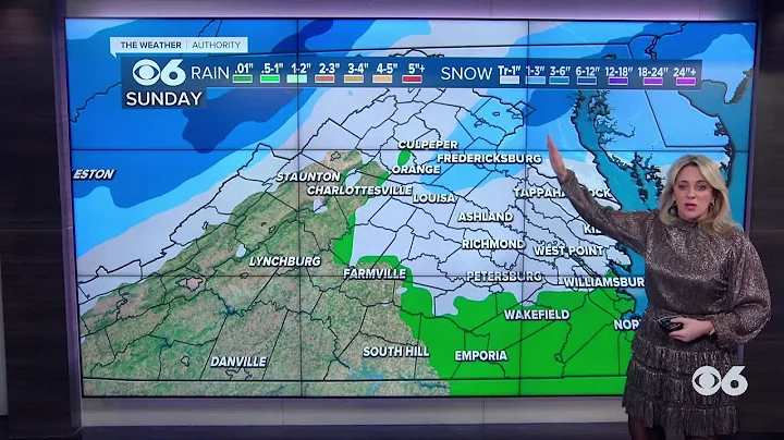 Arctic Blast: These parts of Virginia could see more snow on Sunday