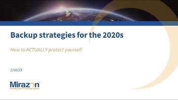 Immutable Backups and Storage Solutions Webinar