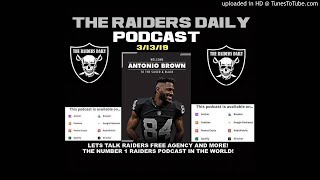 Raiders free agency frenzy! ab to and more