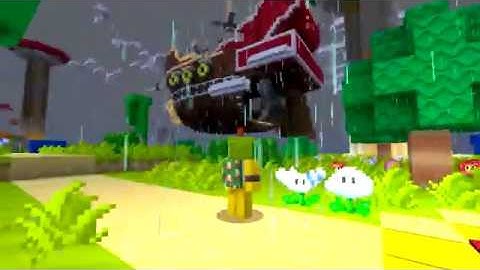 Minecraft Wii U   Super Mario Series   Wedding Invitation 121