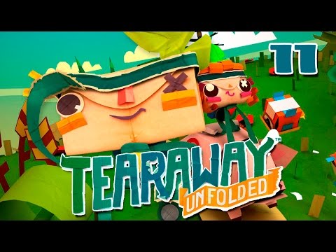 Видео: Tearaway Unfolded - Прохождение pt11 - Логово нефилимов