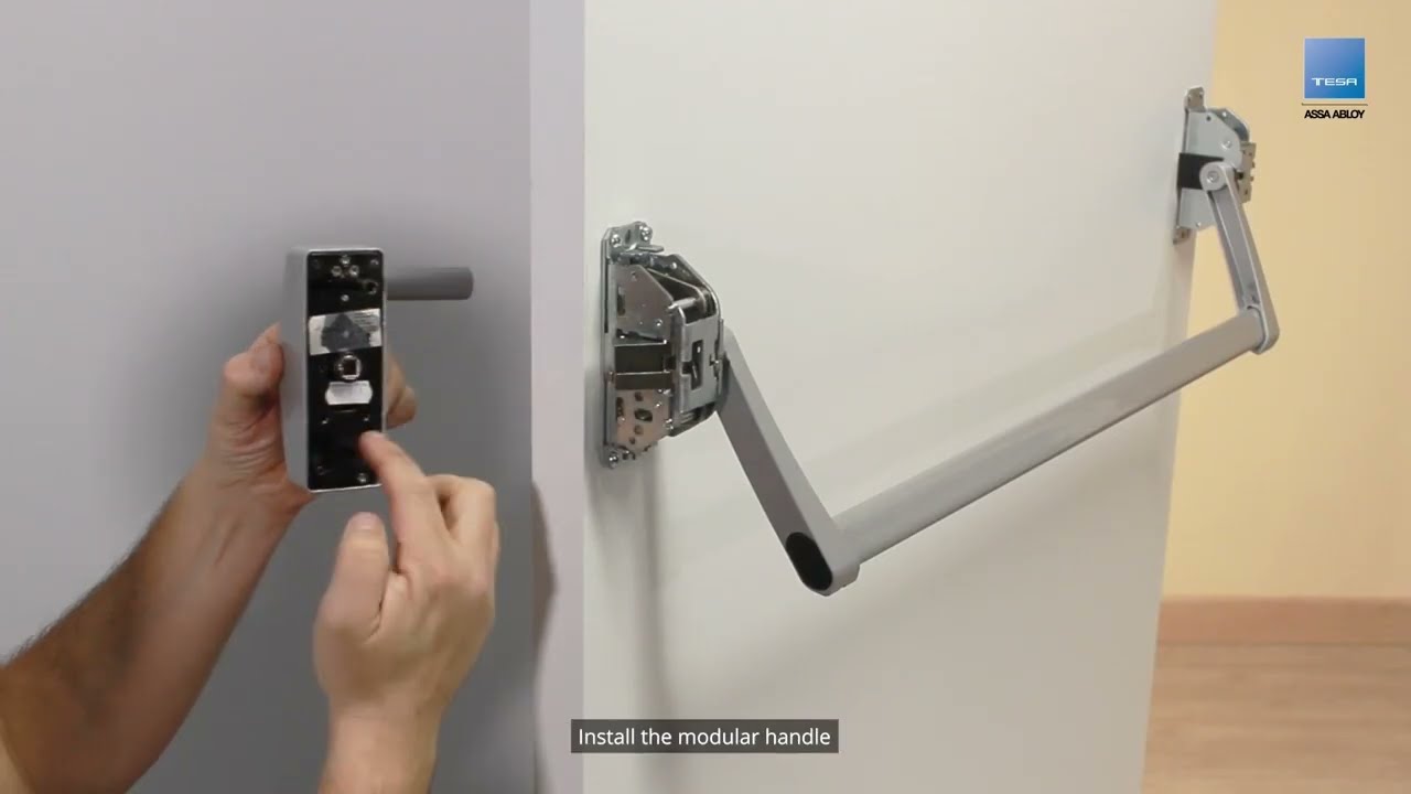 Global 3S rim panic bar installation guide