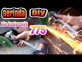 diy gerinda cordless 20 volt 775 dc motor