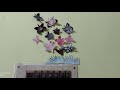 #Butterfly making #crafts                               how to decorate switch board