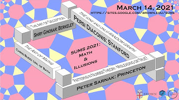Peter Sarnak - Patterns in Number Theory - Misleading or True? - SUMS 2021 Math and Illusion