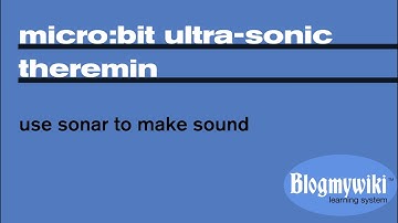 micro:bit sonar theremin