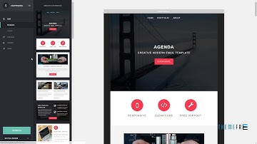 Agenda - Responsive email template with stampready builder        Jay