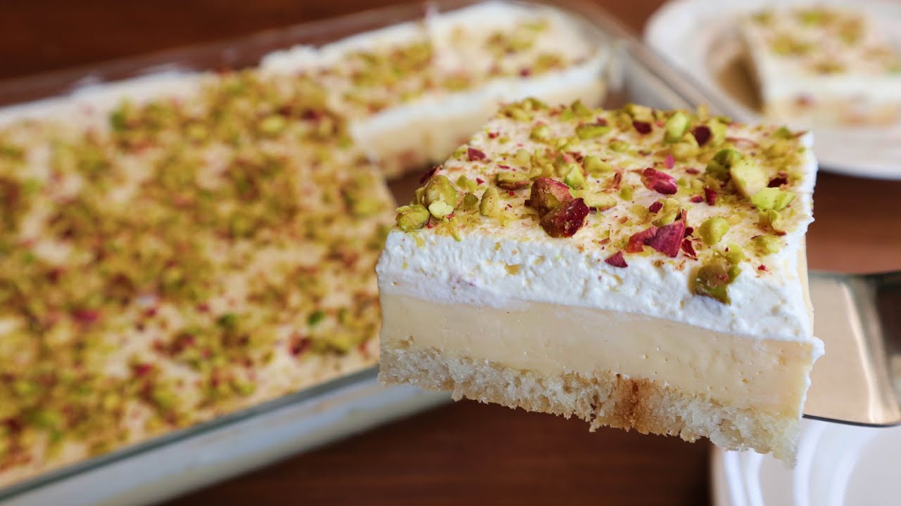 Τέλειο γλυκό ψυγείου με φρυγανιές -το εκμέκ της μαμάς μου- μαμαδίστικο γλυκό, εύκολο & οικονομικό