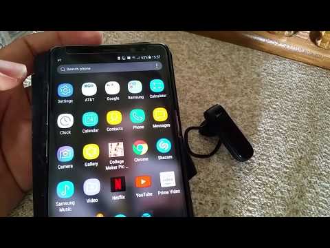 How to pair Jabra Classic Bluetooth Headset to Samsung Note 8