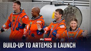 Final preparations under way for NASA's Artemis II launch