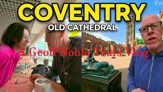 Coventry Cathedral . The old Cathedral Architecture ruins. A living visual history lesson.