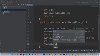 23 guteranya imibare winjije  ukoresheje Method muri java kinyarwanda