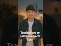trading mein buy and sell kaise karen#crypto #forex #stockmarket #tradingfor #intraday