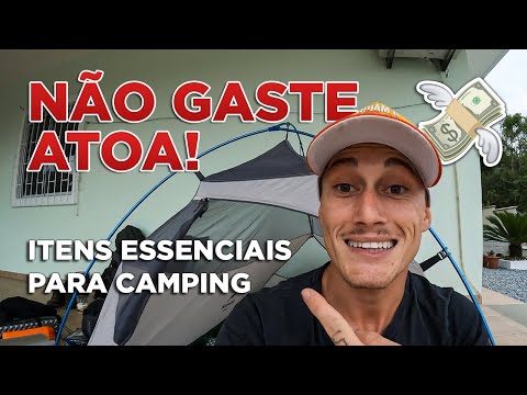 Vídeo: 10 Embalagens essenciais para acampamento no interior