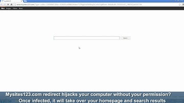 How to remove Mysites123.com redirect from Chrome/Firefox/IE
