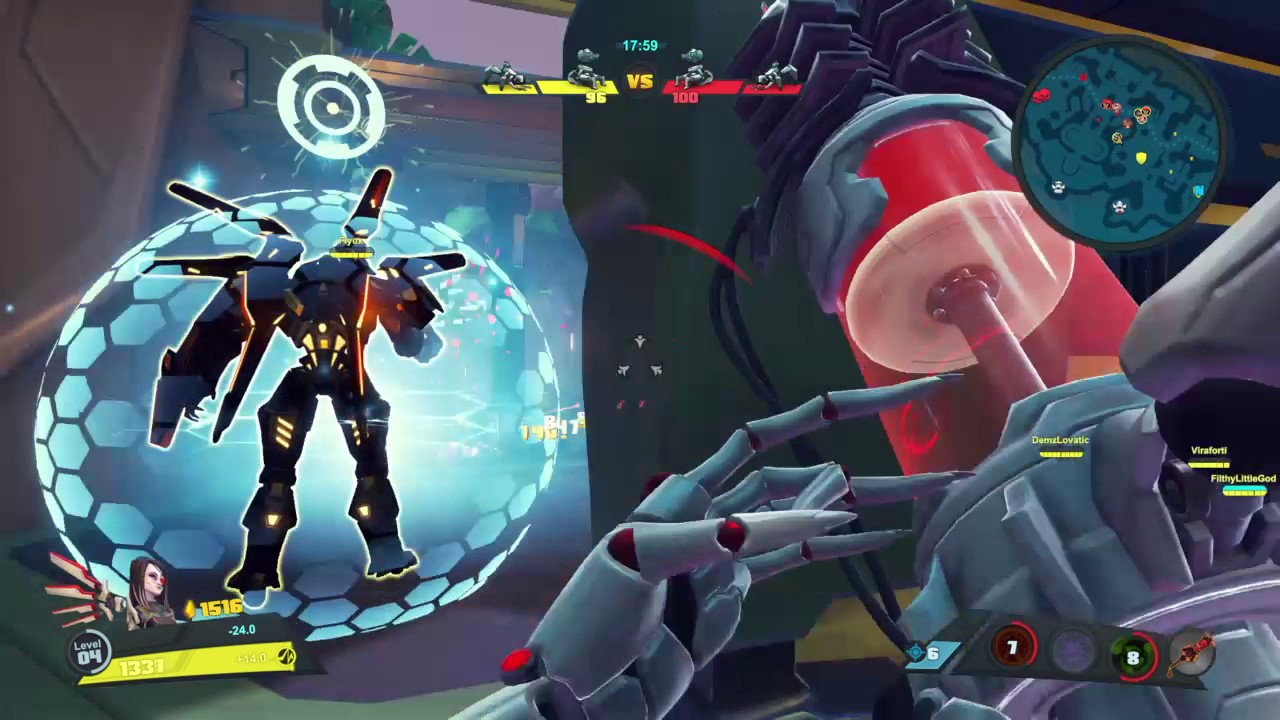 Battleborn - Beatrix Gameplay (Overgrowth)
