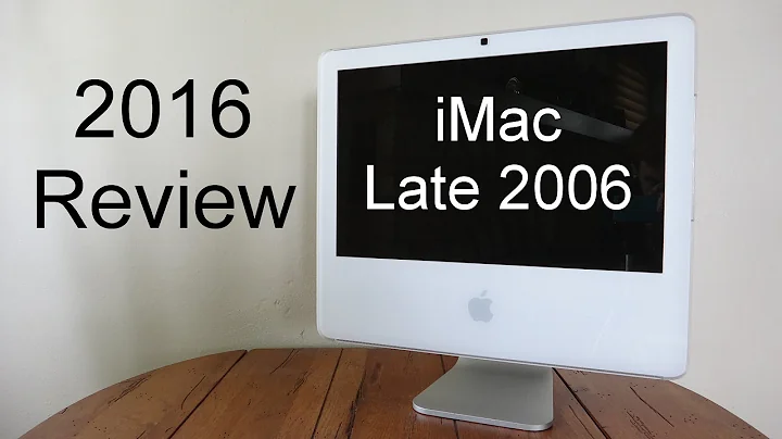 Unveiling the Late 2006 iMac: A Retro-Tech Journey