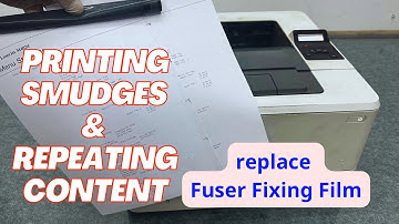 How to Fix HP LaserJet Pro M402dn Printing Smudges and Repeating Content