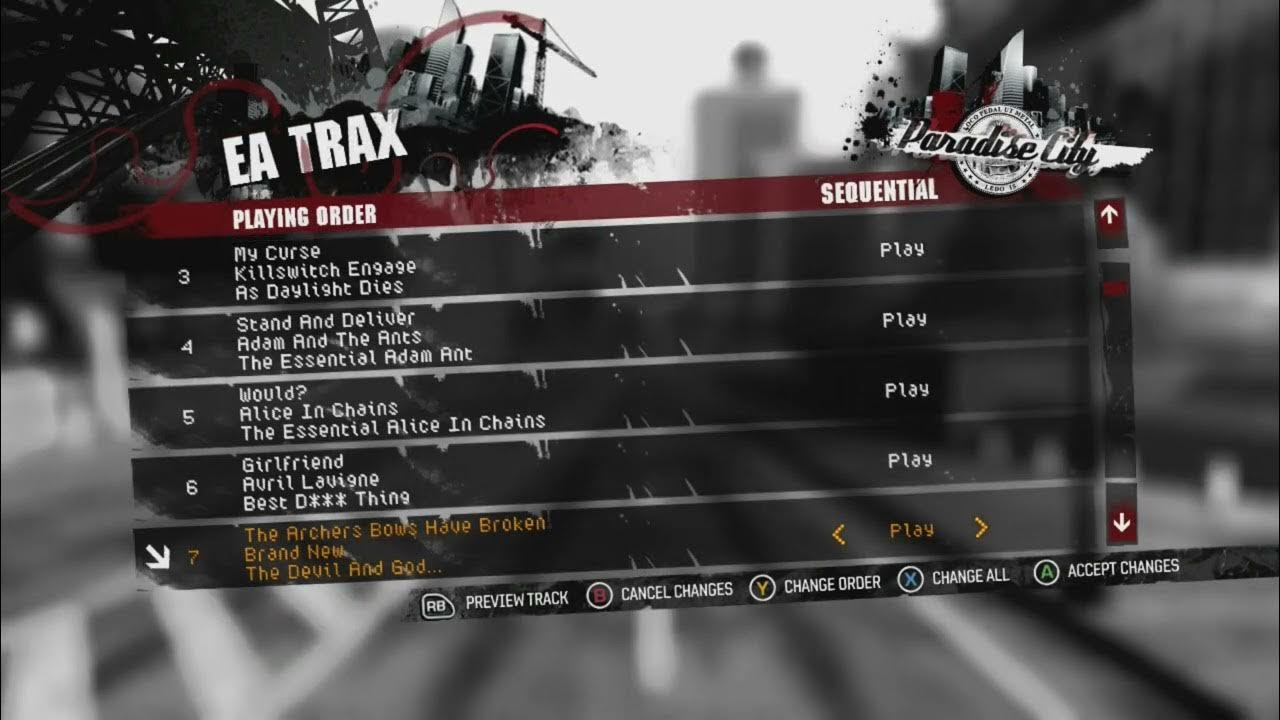 7 - Brand New - The Archers Bows Have Broken (Burnout Paradise) 7 - Brand New - The Archers Bows Have Broken (Burnout Paradise)