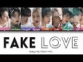 Stray Kids 스트레이 키즈 FAKE LOVE Color Coded Lyrics How Would Stray Kids Sing BTS