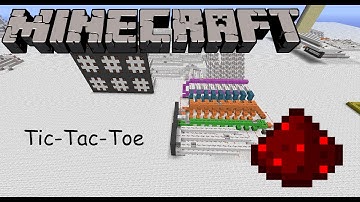 [Minecraft Redstone-Tutorial]  Tic-Tac-Toe 2/2