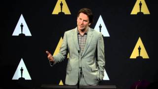 Oscars Nominee Luncheon 2015: Bradley Cooper Backstage Interview | ScreenSlam