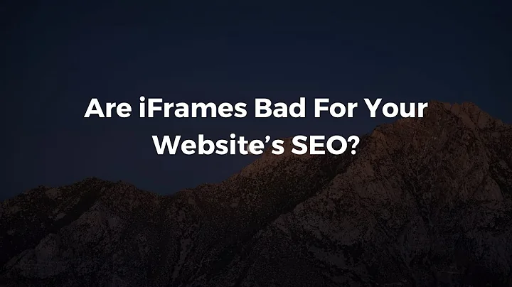 Are iFrames Bad For SEO? Here's What We Know