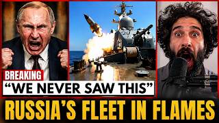 BREAKING NEWS: Black Sea Disaster for Russia | Ukraine Strikes Warships INSIDE Russian Port