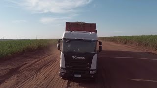 Field testing Scania trucks with new heavy-duty gearbox in Brazil