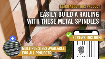 Easily build a railing | Deck, Porch & Stairs | Learn About Our Product Line: Rectangular Balusters
