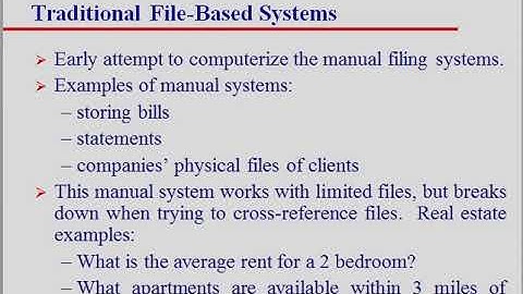 File-Based System